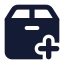 Packageadd icon with solid standard style